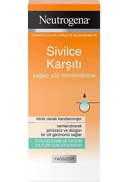 Yağsız Yüz Nemlendiricisi 50ML, 50 ml