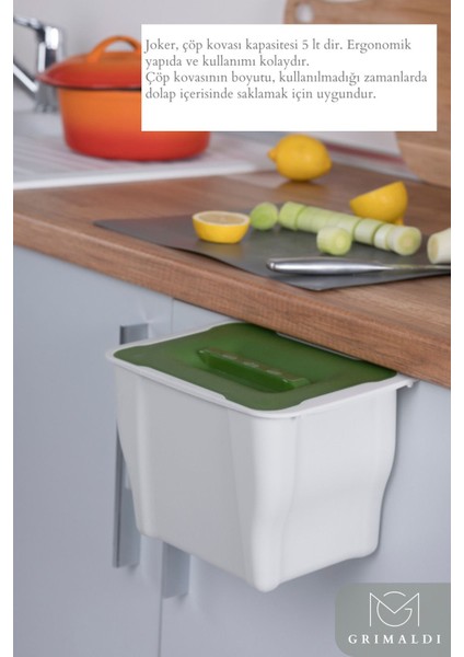 Askılı Haki Çöp Kutusu, Pratik ve Şık Temizlik Çözümü modelleri