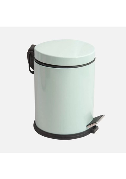 5lt Pedallı Kırmızı Çöp Kovası, Pratik ve Şık Tasarım