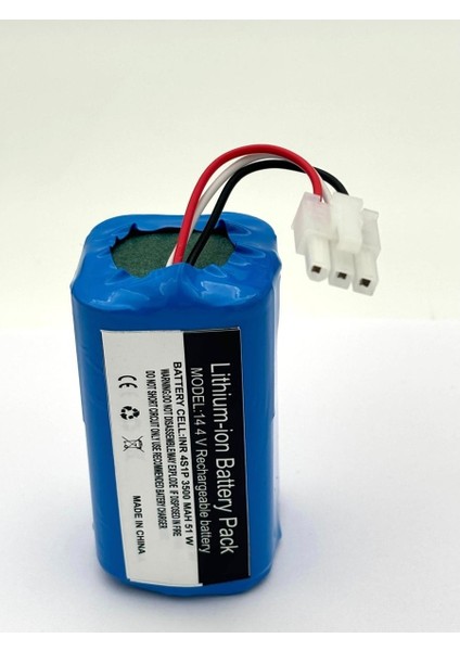 HS17 Robot Süpürge 3500 mAh 14.4V Batarya – Orjinal Uyumlu Uzun Ömürlü, Yüksek Performans Pil modelleri