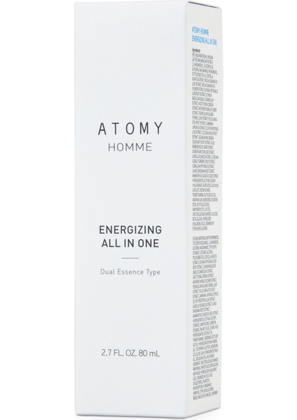 Homme Enerjilendirici Hepsi Bir Arada Çift Esans Yüz Serumu 80 ml fırsatları
