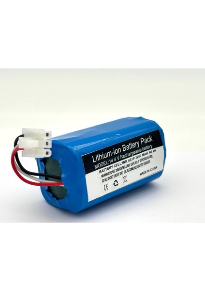 HS17 Robot Süpürge 3200 mAh 14.4V Batarya – Orjinal Uyumlu Uzun Ömürlü, Yüksek Performans Pil