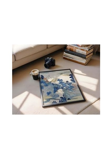 Tanıtım Japon Art Çerçevesiz Poster, Modern Dekoratif Çerçevesiz Poster, Tablo, Japonart-4, 50 x 70 fiyatları