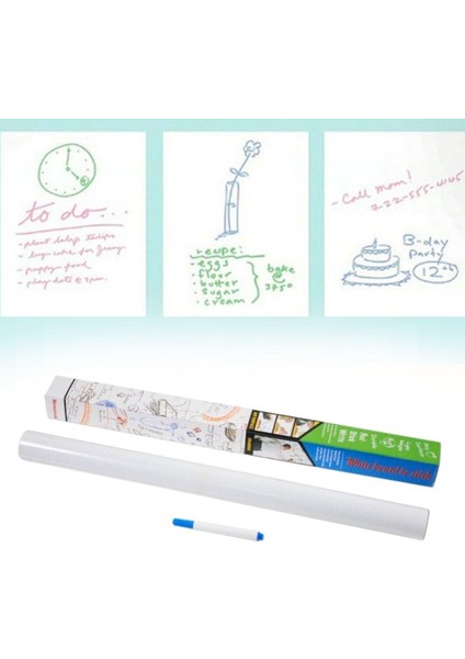 Omb Store Silinebilir Kalemli Sticker Duvara Yapışabilen Yazı Tahtası 60X100 cm