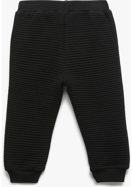 Pamuklu Beli Bağcıklı Basic Jogger Eşofman Altı fiyatları