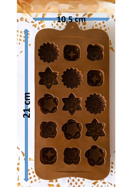 Kar ve Çiçek Temalı Silikon Kalıp, Çikolata, Jöle ve Dondurma Yapımı Için Ideal fiyatları