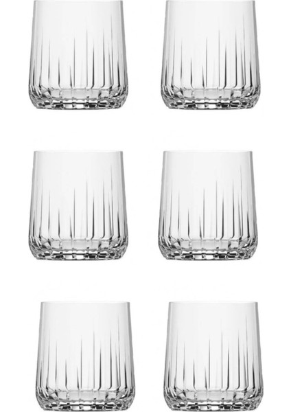 Şeffaf 6'lı Su Bardağı Seti 310 Cc, Şık ve Kullanışlı Tasarım