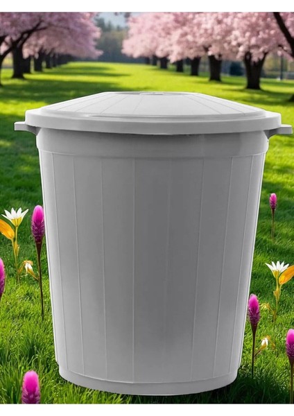 Estetika Megakova Gri Çöp Kutusu, Pratik ve Şık Atık Toplama Çözümü
