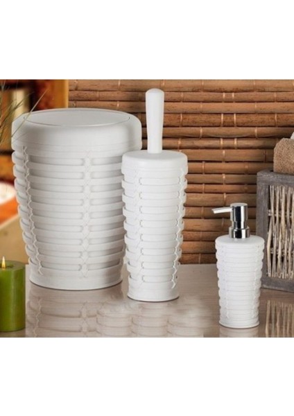 Yuvarlak 9 Lt Beyaz Çöp Kovası, Şık ve Pratik Temizlik Gereciği fiyatları