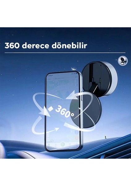 Ally 360° Ayarlanabilir Vakumlu Araç Oto Telefon TUTUCU-(1903) - MRS6160-3623 fiyatları
