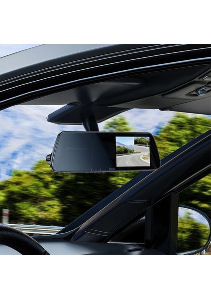 Hoco Dv4 Dvr Ön ve Arka Sürüş Kaydedici 45 Inç LCD Dikiz Aynası Araç Kamera - MRS7780-7228 modelleri