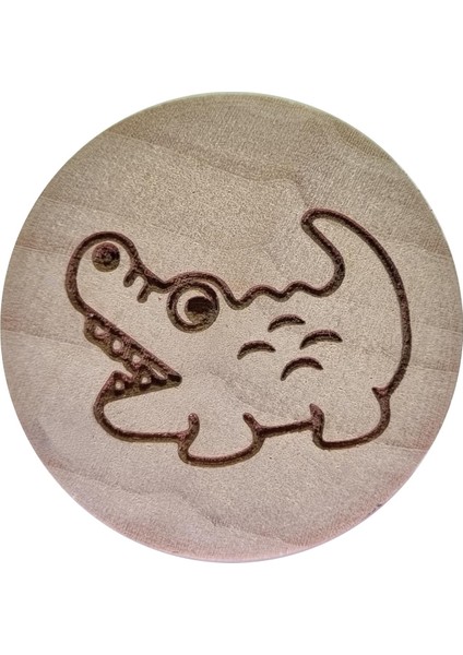 Home Ahşap Mobilya Kulp 3.8 cm Timsah Desenli Çekmece Kulpu