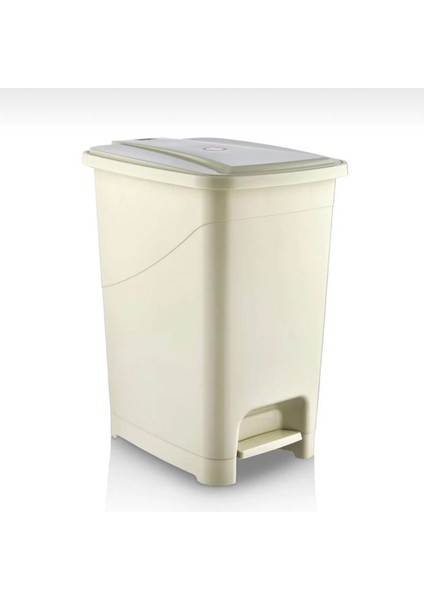Bej Iç Kovalı Pedallı Çöp Kovası 40 Litre, Şık ve Kullanışlı Ev Temizlik Ürünü fiyatları