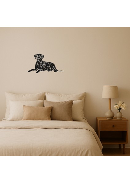 Minimalist Köpek Temalı Duvar Sanatı - MRS9979-2808