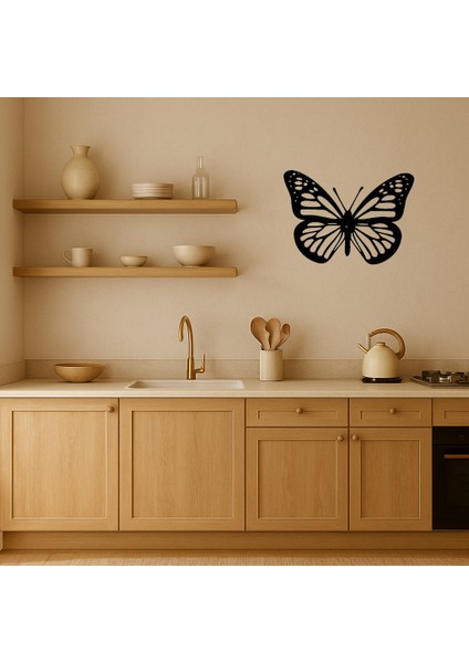 Çiçek ve Kelebek Motifli Mdf Tablo - MRS8343-7583 fiyatları