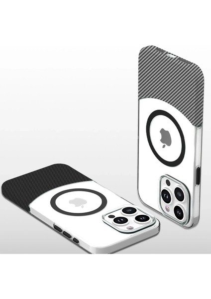 iPhone 16 Plus Carbon Puzzle Magsafe Kapak - Siyah-2 - MRS4506-3353 fiyatları