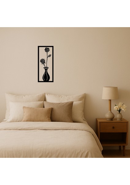 Çiçek Motifli Dekoratif Iç Mekan Tablo - MRS1639-9219