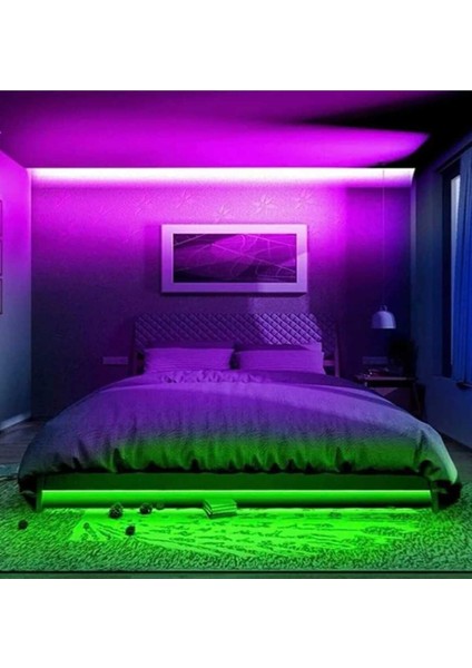 Iç ve Dış Mekan Rgb Şerit Led, Kumandalı 5mt, Bilgisayar ve Televizyon Arkası Aydınlatma fiyatları