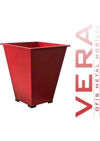 Kırmızı Çöp Kutusu, Şık ve Kullanışlı Temizlik Gereciği