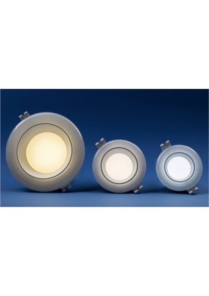 6 Watt Beyaz ve Kahverengi Downlight ile Şık ve Aydınlık Ortamlar Yaratın fiyatları
