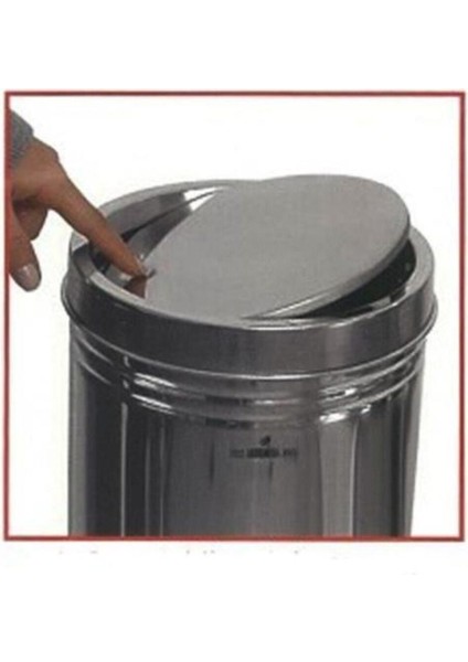 Döner Kapaklı 5 Lt Paslanmaz Çöp Kovası, Şık ve Dayanıklı Ev Temizlik Ürünü modelleri