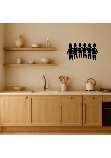 Takım Çalışması Sembolü Dekoratif Tablo - MRS5942-9807 fiyatları