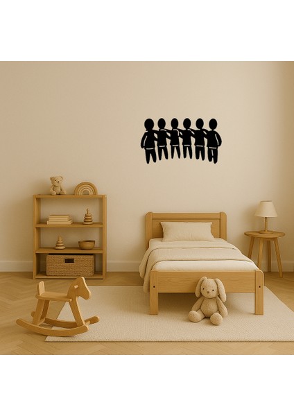 Takım Çalışması Sembolü Dekoratif Tablo - MRS5942-9807 modelleri