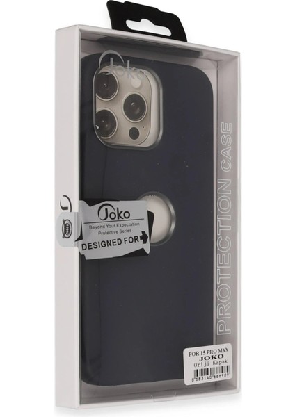 iPhone 15 Pro Oriji Kapak - Lacivert - MRS7738-6763 fırsatları