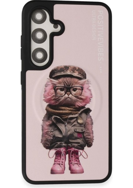 Samsung Galaxy S24 Fun Magsafe Kapak - Pembe - MRS9049-4142