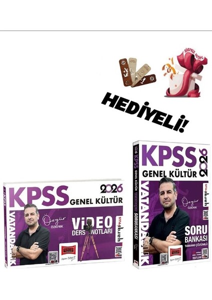 Yargı 2026 Kpss Vatandaşlık Video Ders Notları + Soru Bankası 2 L