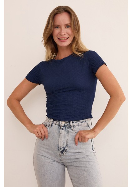 Waffle Kumaş Crop Body fiyatları