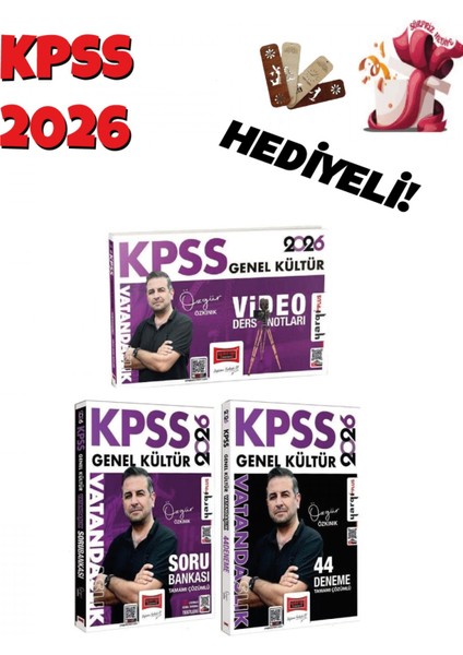 Yargı 2026 Kpss Vatandaşlık Video Ders Notları + Soru Bankası + 4