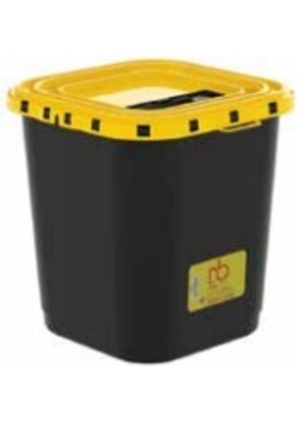 30 Lt Güvenli Tehlikeli Atık Kabı, Yeşil Renkli, Kaliteli ve Dayanıklı