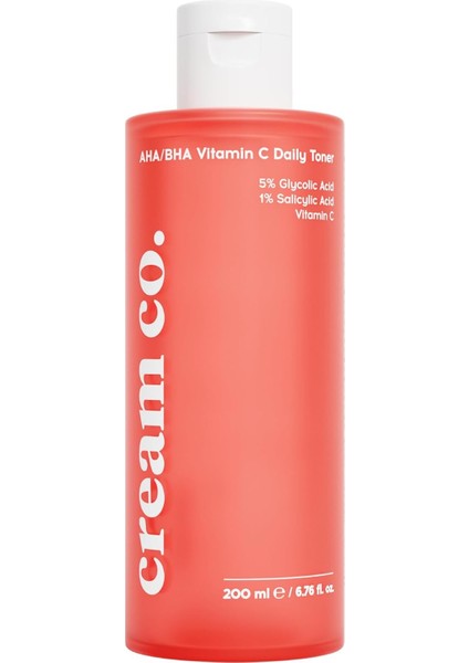 Aha/bha Vitamin C Daily Toner, Tonik, 200 ml