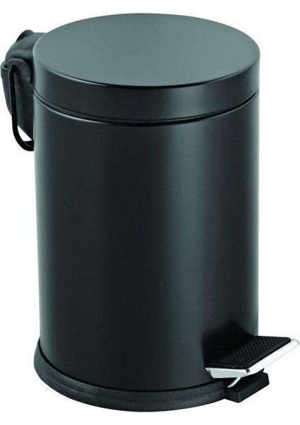 Şık Siyah Serisi Çöp Kovası, Modern ve Kullanışlı Tasarım