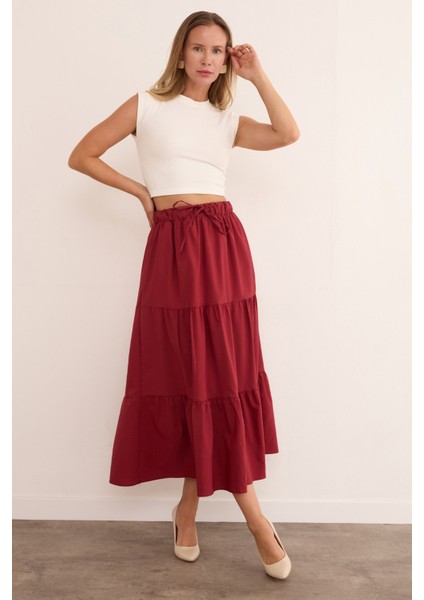 Beli Bağlamalı Terikoton Kumaş Etek fiyatları