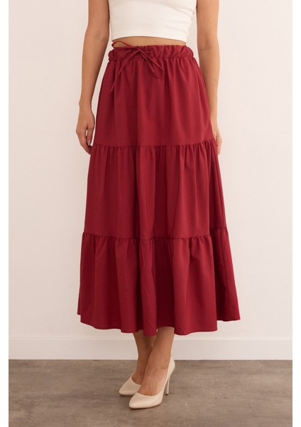 Beli Bağlamalı Terikoton Kumaş Etek fırsatları