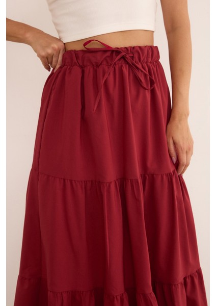 Beli Bağlamalı Terikoton Kumaş Etek indirimleri