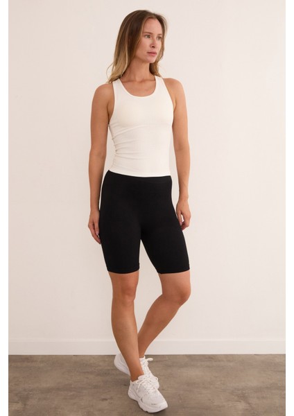 Basic Fitilli Biker Tayt indirimleri