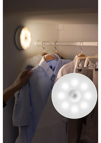 Hareket Sensörlü LED Lamba, Merdiven ve Dolap Için, Beyaz, Enerji Tasarruflu fiyatları