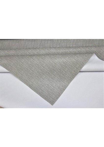 Gri Keten Elyaf Astarlı Silinebilir Pvc Masa Örtüsü - Dayanıklı ve Şık Tasarım fırsatları