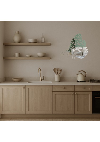 Kelebek Motifli Duvar Dekorasyonu - MRS2351-8031 modelleri