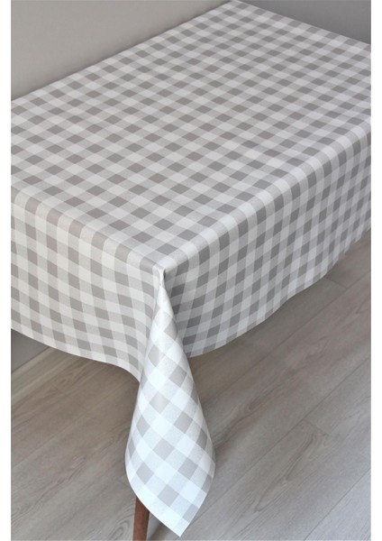 Gri Kare Elyaflı Pvc Masa Örtüsü, Kolay Temizlenir, Şık ve Dayanıklı Tasarım modelleri
