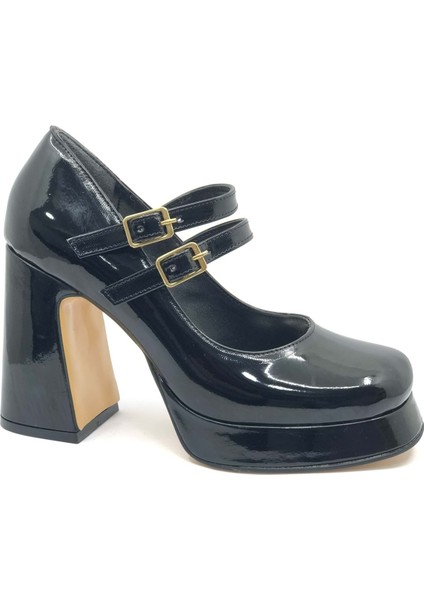 Feles Gidi Jane Platform Topuk Kadın Klasik Topuklu Ayakkabı indirimleri
