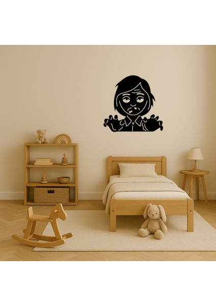 Zombi Kadın Emoji Dekoratif Tablo - MRS8980-5714 modelleri