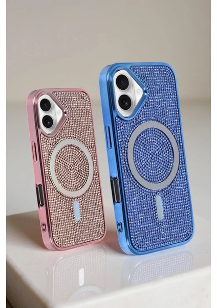 Apple iPhone 16 Helen Magsafe Kapak - Pembe - MRS1342-5369 fiyatları