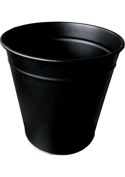 Siyah Metal Ofis Tipi Masa Altı Çöp Kovası - 5 Adet fiyatları