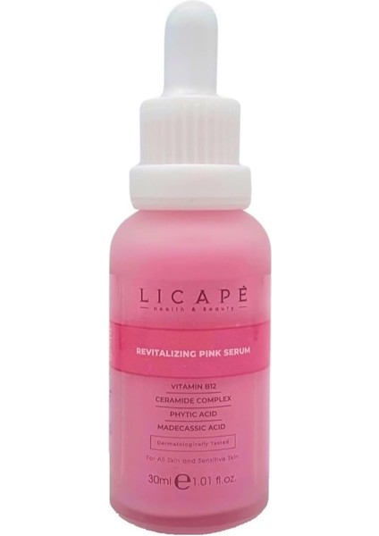 B12 Revitalizing Bariyer Nemlendirici Pink Serum 30ML
