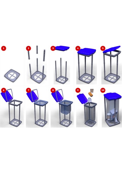 Yeşil Basket Çöp Kovası, Şık ve Kullanışlı Atık Kutusu fiyatları
