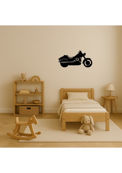 Dinamik Tarzda Mdf Motosiklet Duvar Süsü - MRS5520-5827 modelleri